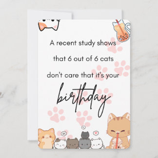 Happy birthday card / invitation