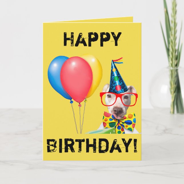 Happy Birthday Card! Invitation (Front)