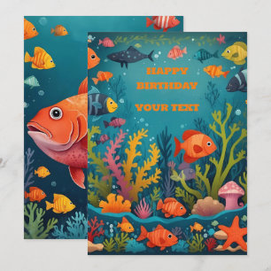 Happy Birthday Card - Personalise BD Card