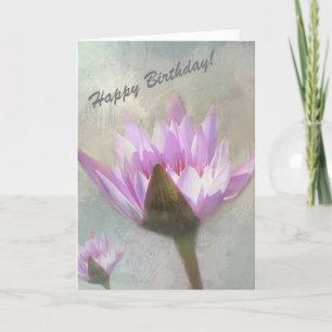 Happy Birthday Card with lovely flowers.