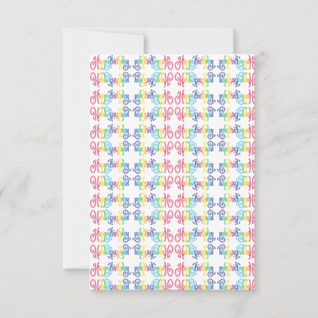 Happy Birthday Cards (Front)