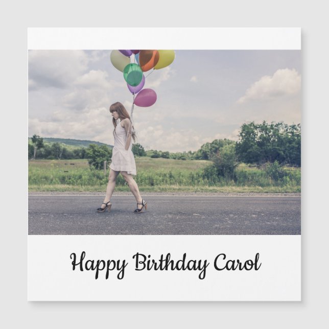 Happy Birthday Carol (Front)