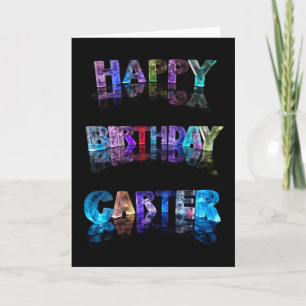 Happy Birthday Carter Card