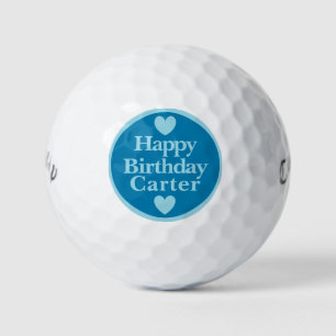 Happy birthday #Carter golf balls