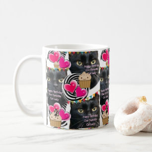 Happy Birthday Cat Lady Mug