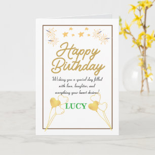 Happy Birthday Celebration Card