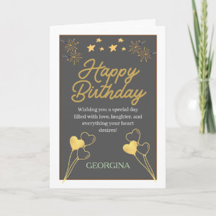 Happy Birthday Celebration Card