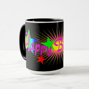 Happy Birthday celebration, fun and colourful Mug