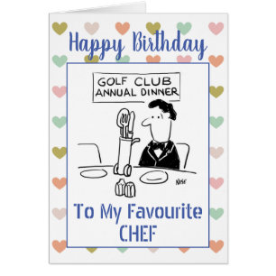Happy Birthday Chef