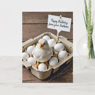 Happy Birthday Chicken From Firstborn Card