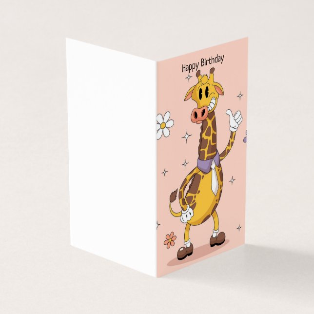 Happy Birthday - Children's Card (Outside)