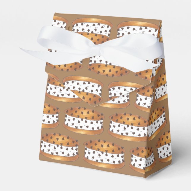 Happy Birthday Chipwich Ice Cream Sandwich Favour Box (Front Side)