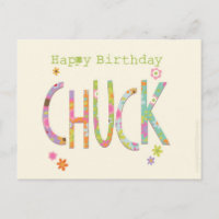 Happy Birthday Chuck Manchester and the North West