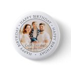 Happy Birthday | Classic Simple Custom Photo