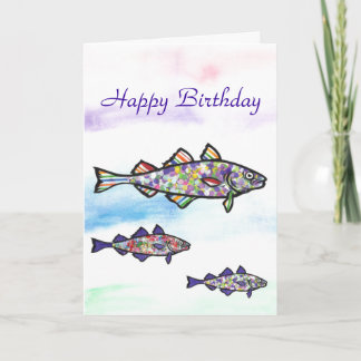 Happy Birthday Cod Card