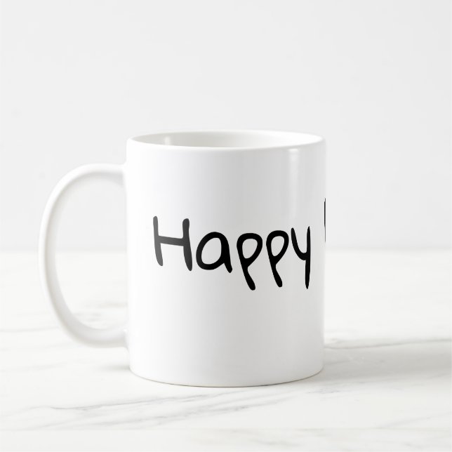 Happy Birthday Coffee Mug (Left)