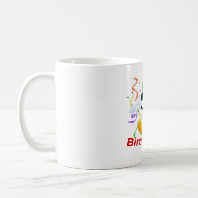 Happy Birthday  Coffee Mug (Left)