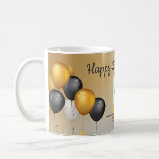 Happy Birthday Coffee Mug and cup