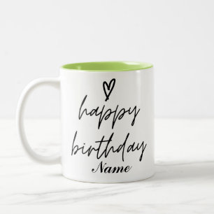 Happy Birthday Coffee Mug   Birthday Present  