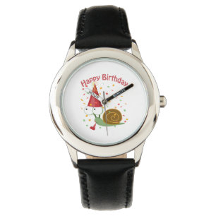 Happy Birthday! Confetti Snail Watch