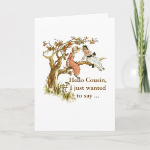 Happy Birthday, Cousin Card
