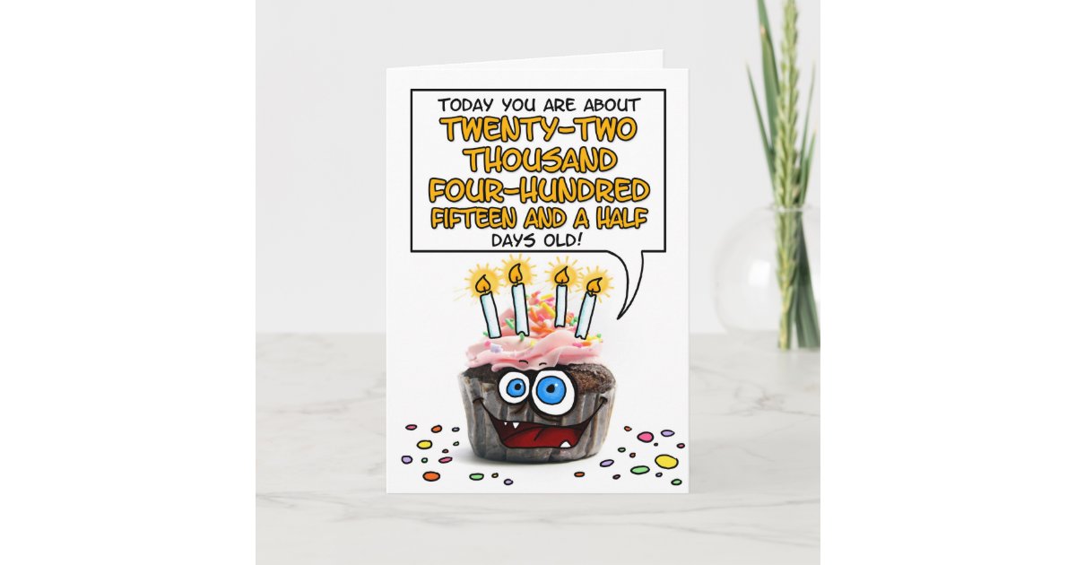 happy-birthday-cupcake-61-years-old-card-zazzle-co-uk