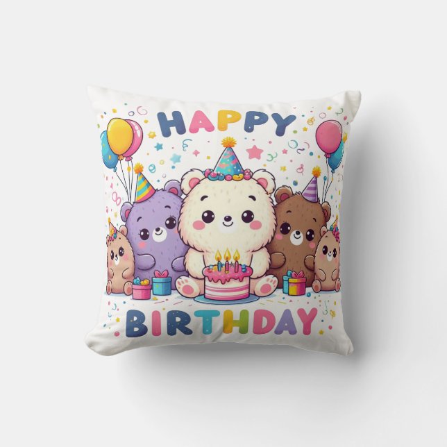 Happy Birthday Cushion (Front)