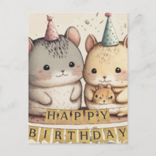 Happy Birthday custom card