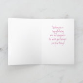 Happy Birthday Custom Grand daughter card (Inside)