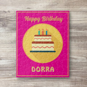 Happy birthday custom jigsaw puzzle