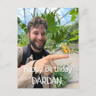 Happy Birthday Custom Photo Card