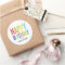 Happy Birthday Customisable Stickers for Gifts