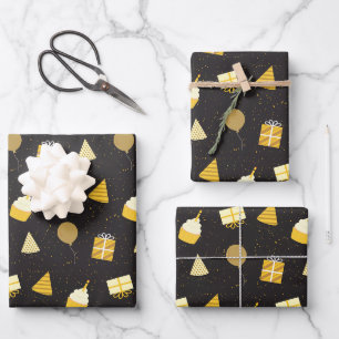 Happy Birthday, Customise Wrapping Paper Sheet