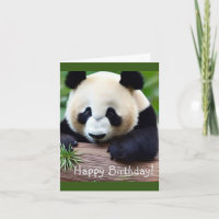 Happy Birthday Cute Panda Bear