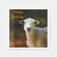 Happy Birthday Cute Sheep