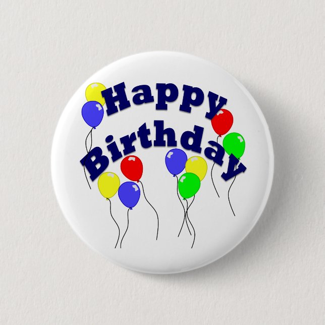 Happy Birthday - D2 Button (Front)