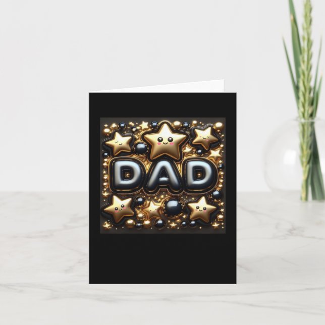 Happy Birthday Dad6  Card (Front)