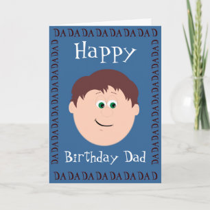 Happy Birthday Dad from Son Card