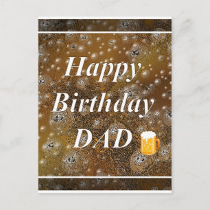 Happy Birthday DAD Postcard