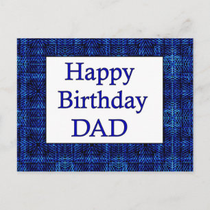 Happy Birthday DAD Postcard