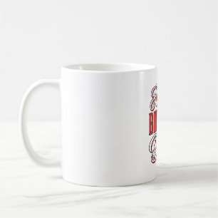 Happy Birthday Dad Vintage Typography Shirt Design Coffee Mug