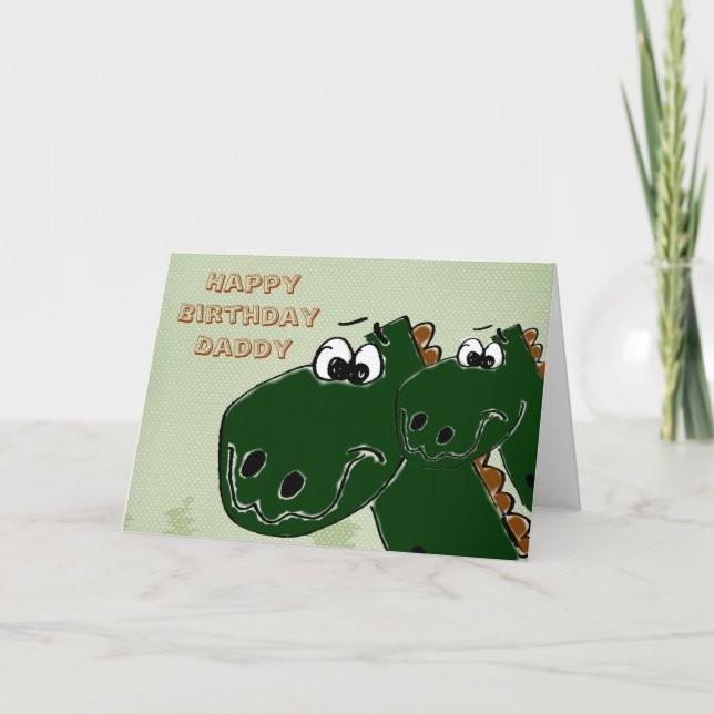 Happy Birthday Daddy Card (Front)