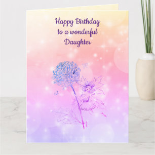 Happy Birthday Daughter Card