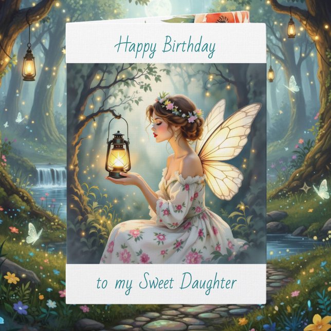 Happy Birthday Daughter | Fairy Themed Card (Creator Uploaded)