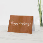 Happy Birthday Daughter Tangerine Marble Card<br><div class="desc">Happy Birthday Daughter Tangerine Marble. A birthday card for your first born daughter! Add her name or keep it as it is.</div>