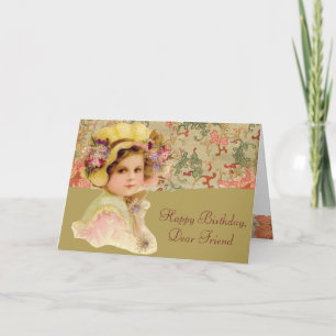 Happy Birthday, Dear Friend Birthday Card
