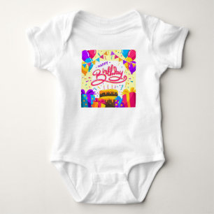 Happy' Birthday Design-23562 Baby Bodysuit