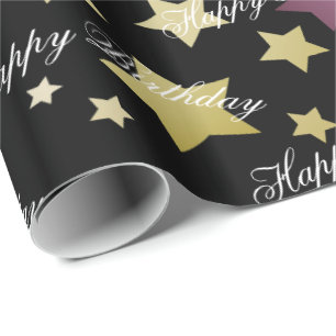 Happy Birthday Designer Gift-Wrap Wrapping Paper