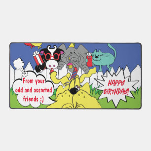 Happy Birthday Desk Mat