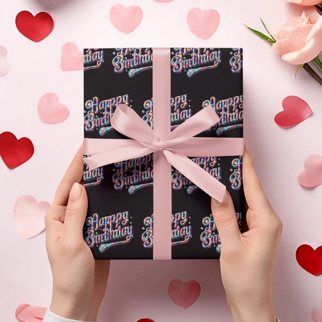 happy birthday diamond tissue paper (Creator Uploaded)